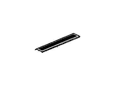 GM 15848361 Plate Assembly, Rear Side Door Sill Trim *Light Cashmere