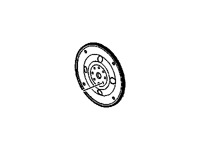 GM 12582606 Engine Crankshaft FLYWHEEL