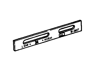 GM 16137180 Air Conditioner Control Dial