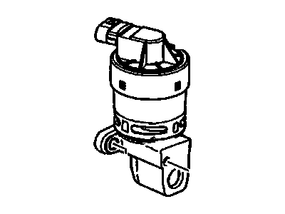 GM 12633889 Valve,EGR