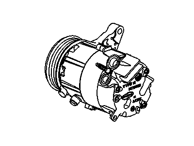 2009 Buick Allure A/C Compressor - 19418180