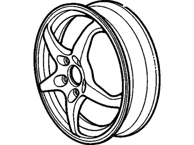 2005 Pontiac GTO Spare Wheel - 92156731