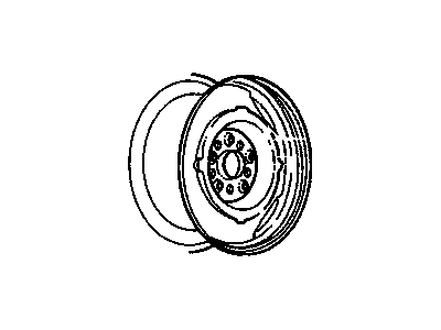 Cadillac Deville Spare Wheel - 9591538