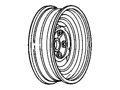 GMC Syclone Spare Wheel - 9590927