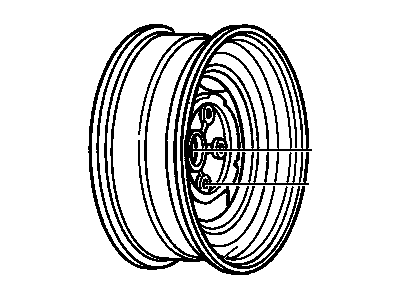 GMC S15 Spare Wheel - 9591885