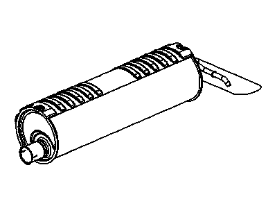 GM 22728716 MUFFLER, Exhaust