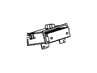 GM 25639404 Ashtray Assembly, Receptacle