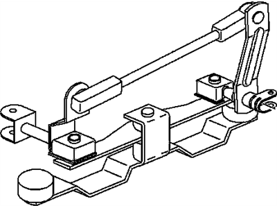 GM 90578616 Lever Asm,Manual Transmission Control Shift Equalizer