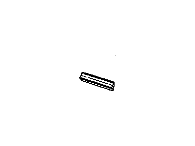 GM 10024044 Seal, Radiator Air Upper