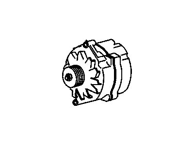 GM 19151885 Reman Alternator (Delco 17Si 108 Amps)