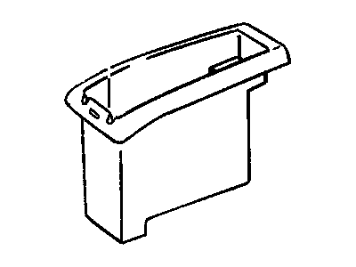 GM 10195722 COMPARTMENT, Floor Console
