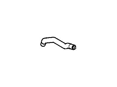 GM 25940782 Radiator SURGE TANK Outlet Hose