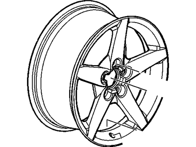 Chevrolet Spare Wheel - 9597234