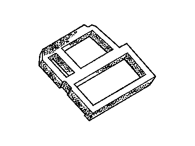 GM 52480129 Seal,Instrument Panel Outer Air Outlet Duct