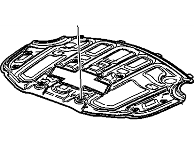 GM 20988122 Insulator,Hood