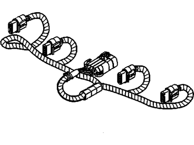 GM 12601824 Wire Assembly, Ignition Coil