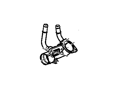 GMC Thermostat Housing - 12618159