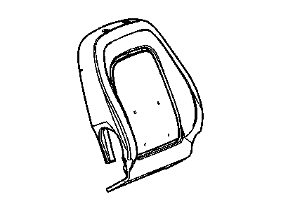 2010 Saturn Vue Seat Cushion Pad - 19210409