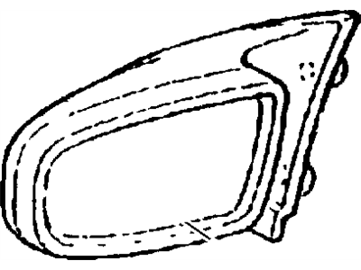 GM 10167870 Mirror Assembly, Outside Rear View