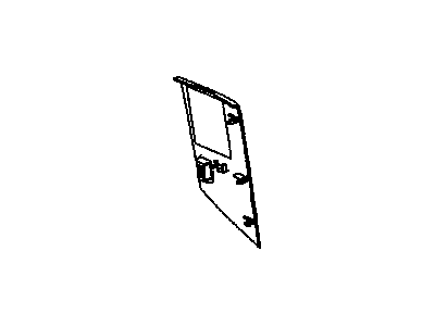 GM 21060199 EXTENSION, Floor Console