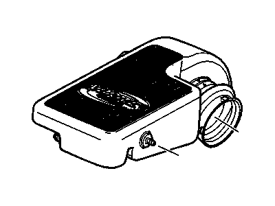 GM 15176239 Resonator Assembly, Air Cleaner