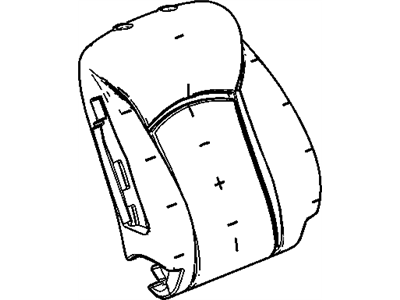 Chevrolet Cruze Seat Cushion Pad - 95970361