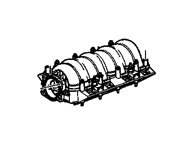 GM 89017648 Manifold Asm,Intake (Service)