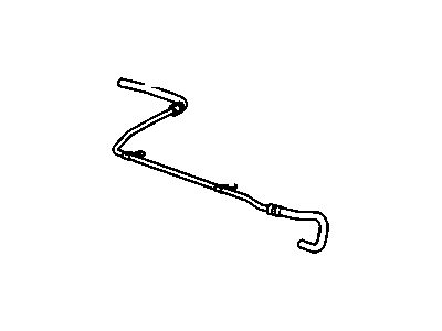 GM 21999651 Coolant Recovery Reservoir Pipe