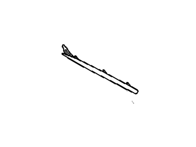 GM 10246320 Molding Assembly, Front Side Door Center