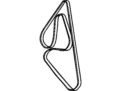 1998 Oldsmobile 88 Drive Belt - 19244953