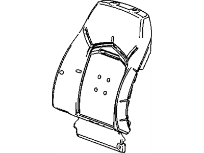 GM 22758818 Pad Assembly, Passenger Seat Back Cushion