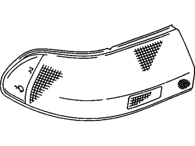 GM 94847325 Lens,Tail Lamp