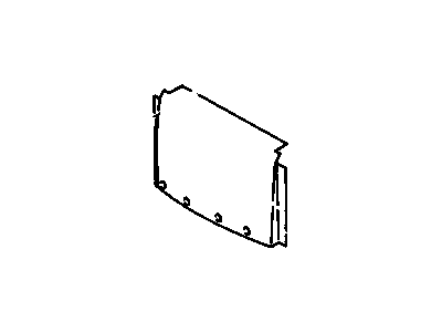 GM 22545521 Duct, Radiator Air Inlet