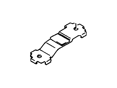 GM 96064484 Bracket, Rear Mount Lock