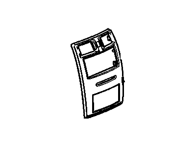 GM 15827768 Plate Assembly, Instrument Panel Accessory Trim *Mukonto/Kntc