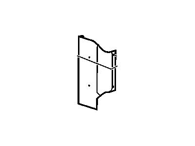 GM 15773377 Baffle,Radiator Air