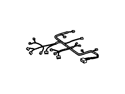 GM 88994095 Harness Asm,Driver Seat Control Module Wiring