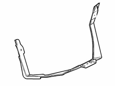 GM 84280869 Duct, Aux Rad Rr