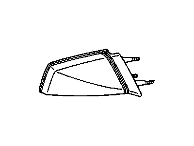 GM 14080484 Mirror Assembly, Outside Rear View