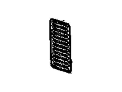 GM 15984122 GRILLE, Air Outlet
