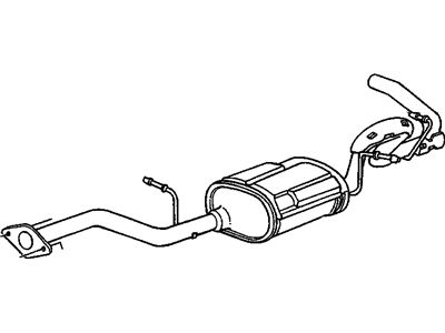 Chevrolet Tahoe Exhaust Pipe - 15150985