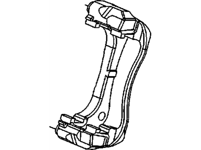 GM 13301230 Bracket, Front Brake Caliper