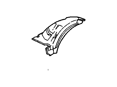 GM 15979190 Panel Assembly, Front Wheelhouse Rh