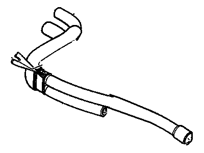 GM 10256543 Hose Assembly, Heater Inlet & Outlet