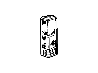 GM 15030163 Lamp Assembly, High Mount Stop