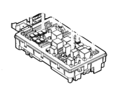 Chevrolet Malibu Fuse Box - 23424337