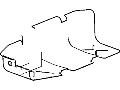 GM 15764954 Shield, Fuel Tank