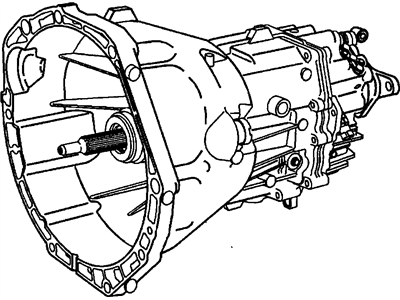 GM 12579386 Transmission,Man