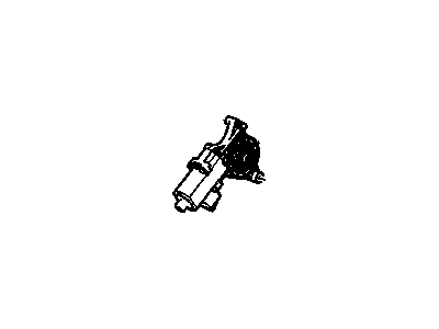 2007 Cadillac Escalade Window Motor - 15844876