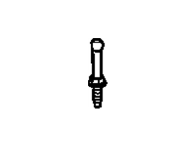 GM 11562514 Stud, Double End External 6, Lobed